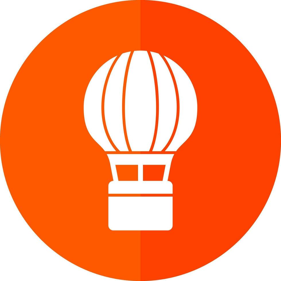 Hot Air Balloon  Vector Icon Design