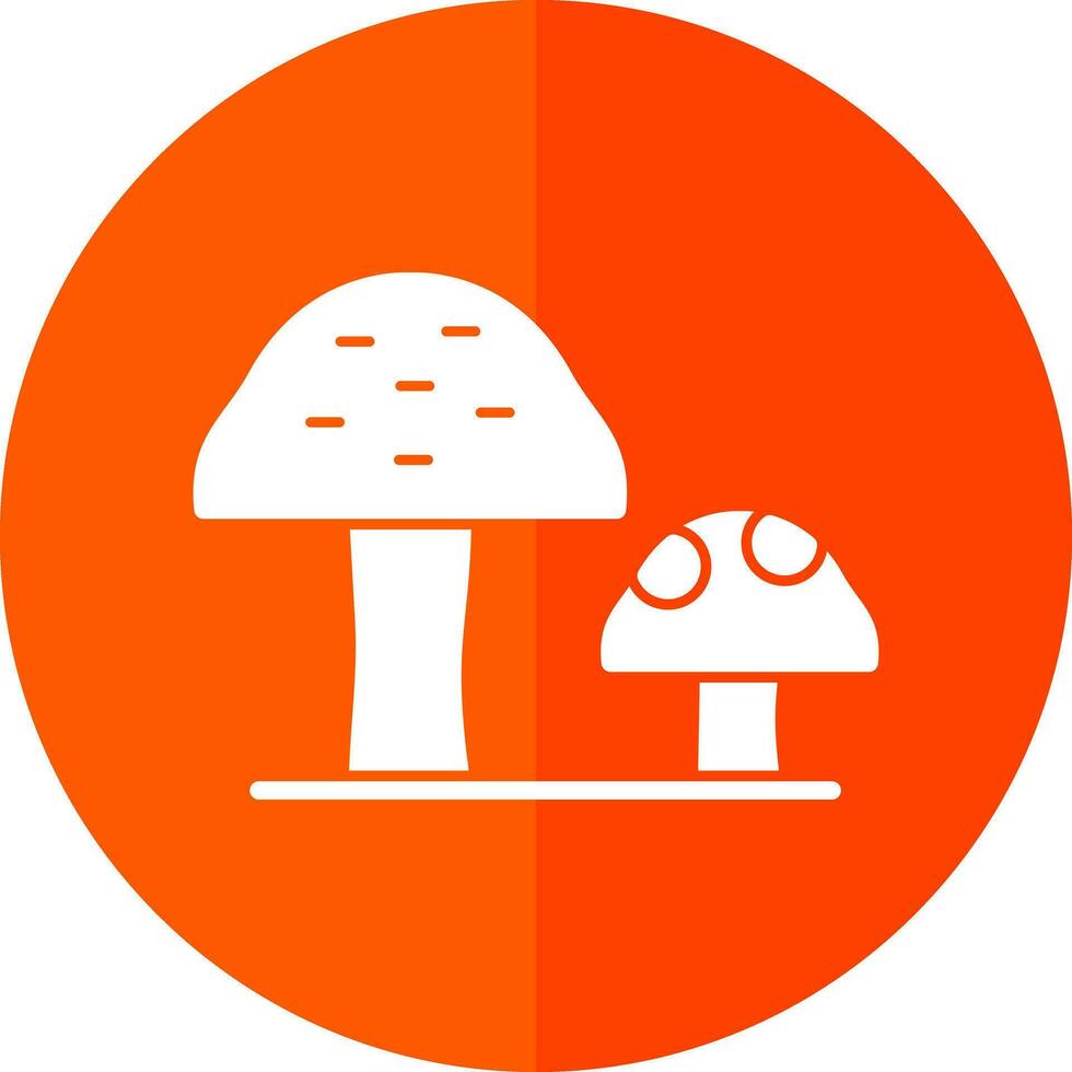 Mushrooms Vector Icon Design