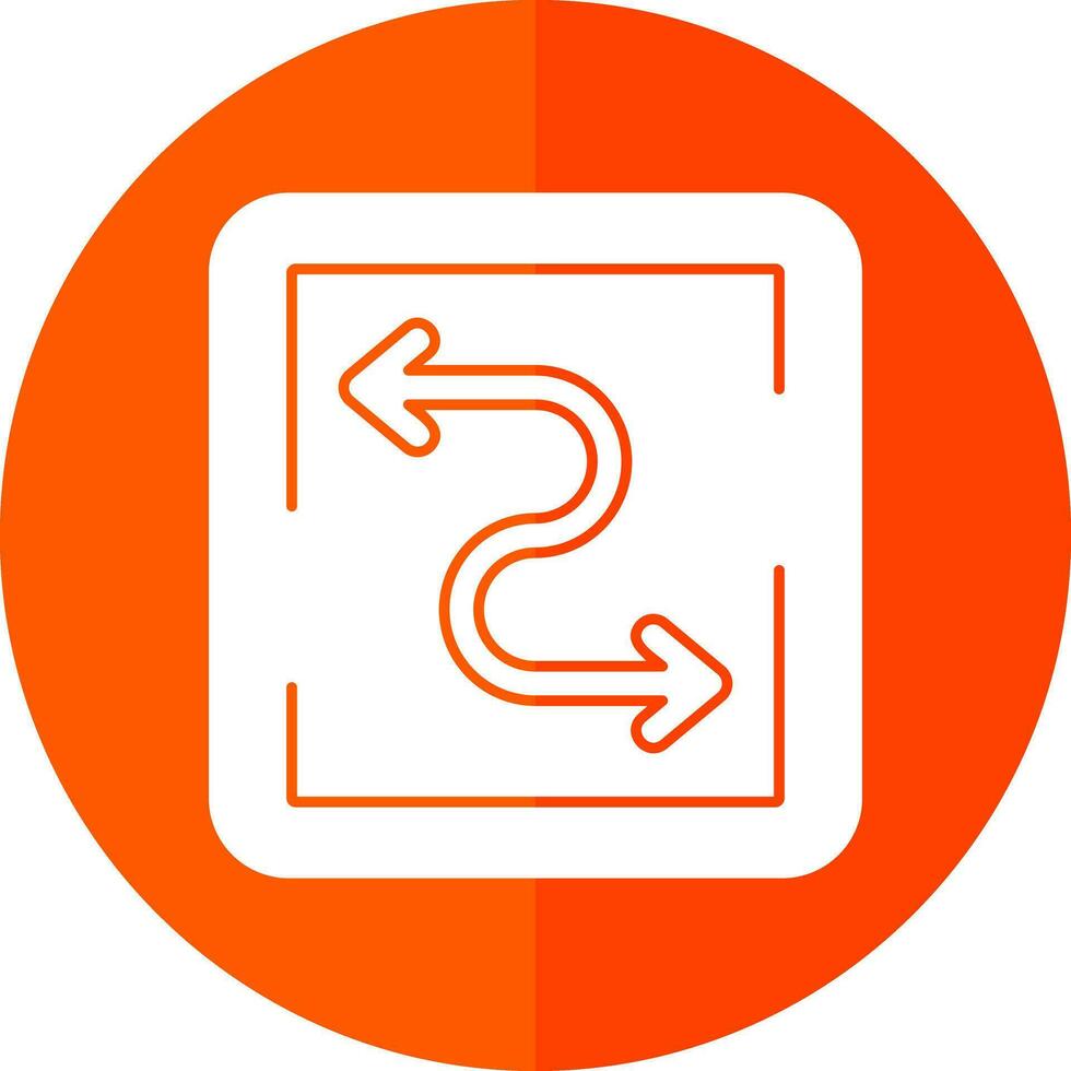 Zigzag Vector Icon Design