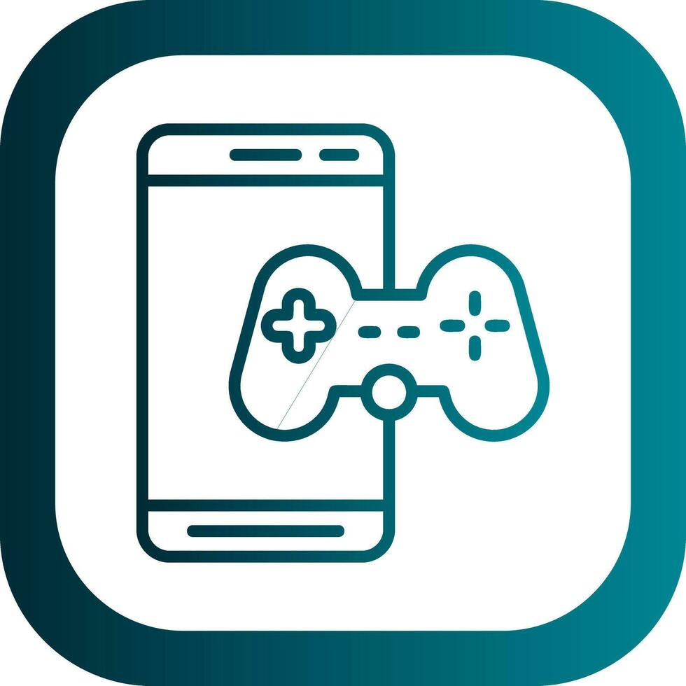 Mobile Game  Vector Icon Design