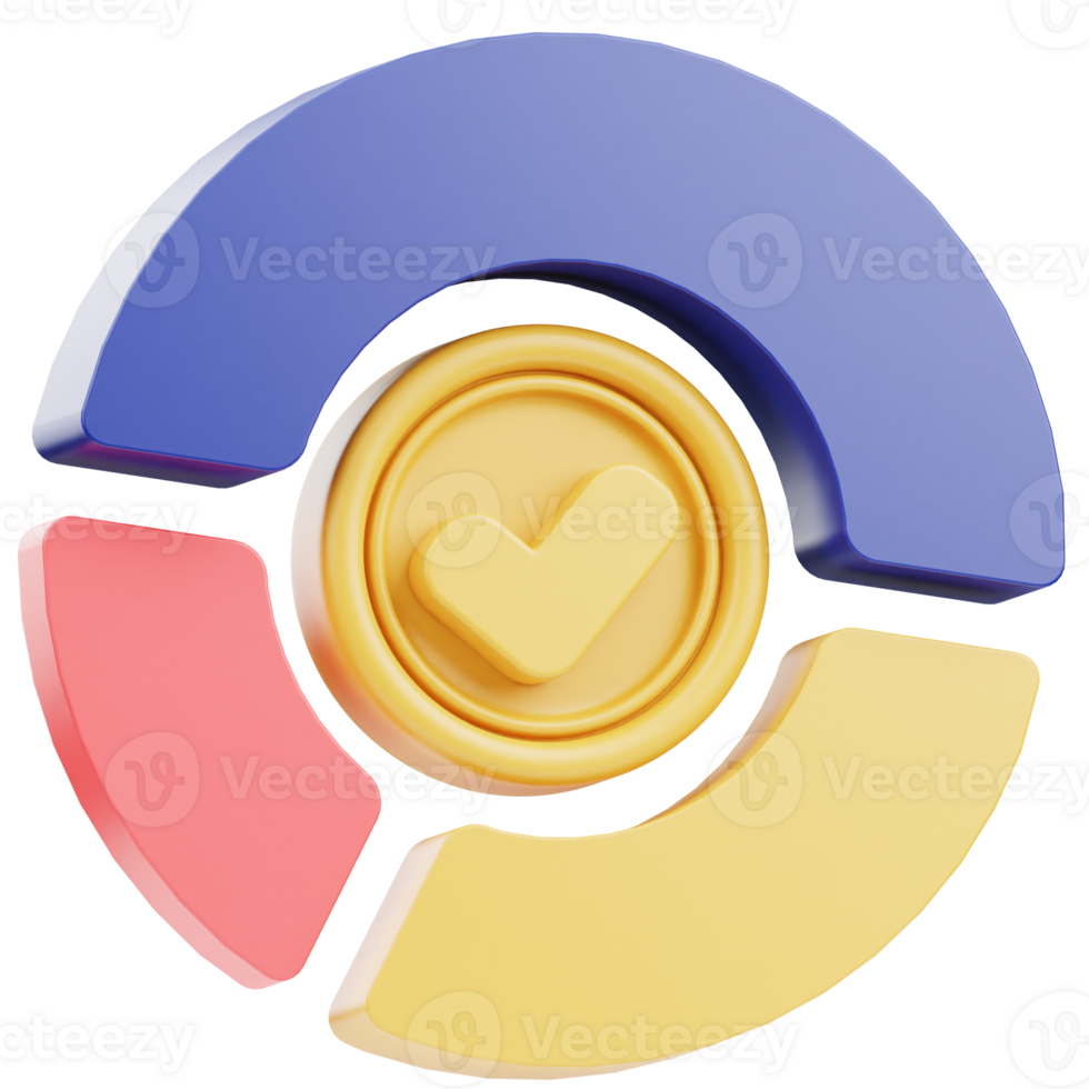 Success Metrics 3D Illustration png