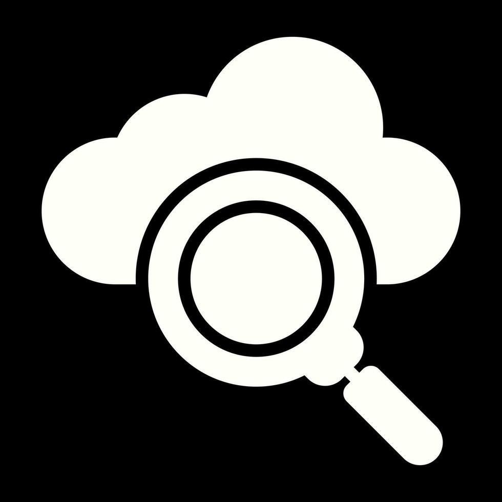 Cloud Server Vector Icon