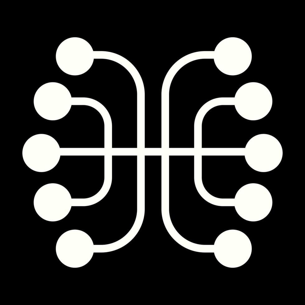 neural redes vector icono