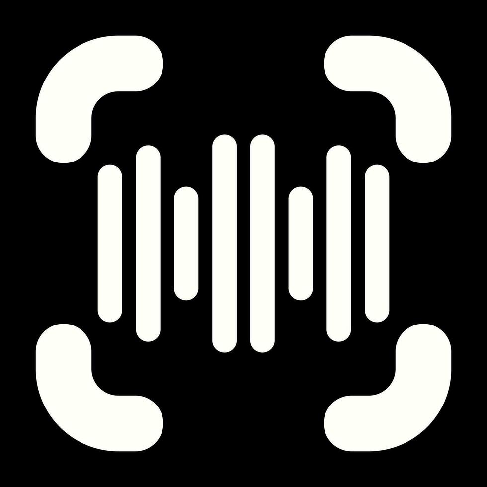 Voice Recognition Vector Icon