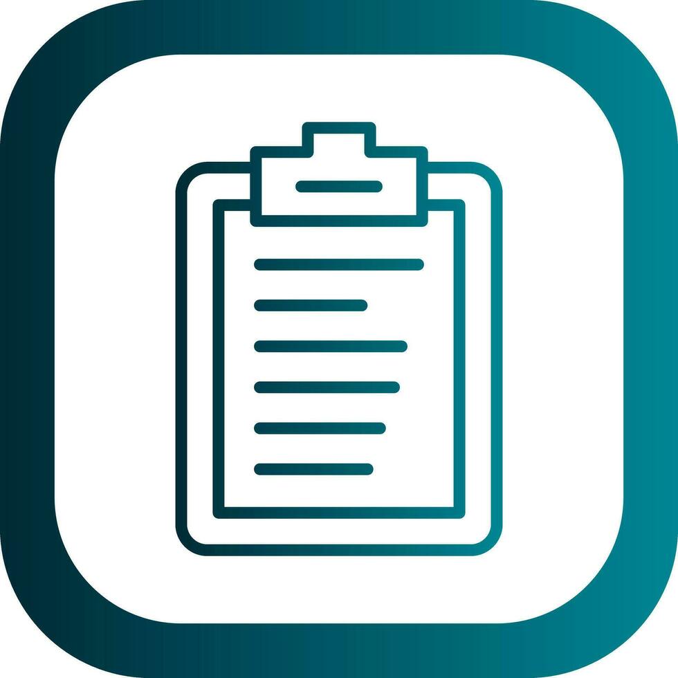 Clipboard  Vector Icon Design