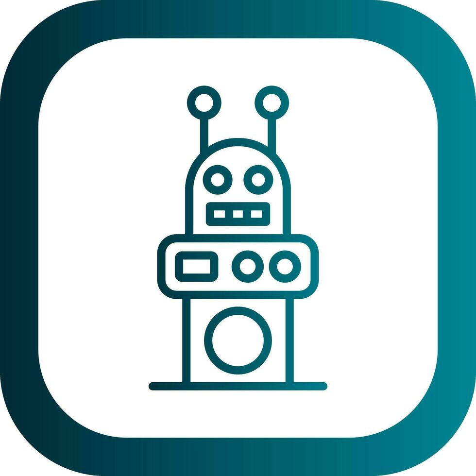 Robot  Vector Icon Design