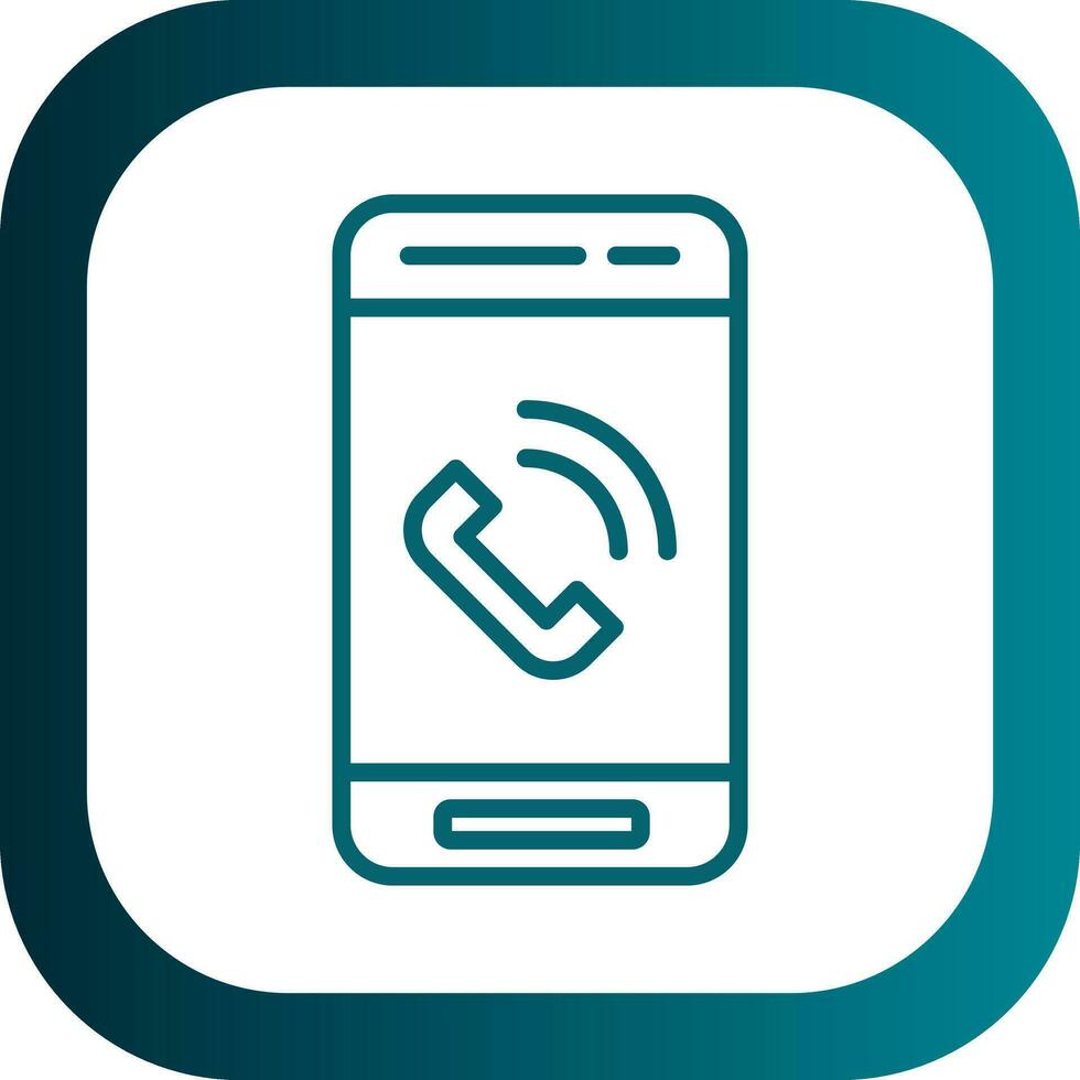 Phone Call  Vector Icon Design