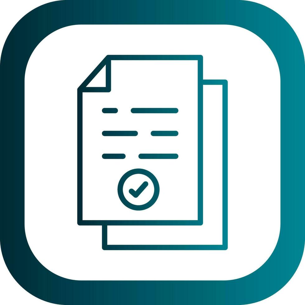 Accepted  Vector Icon Design