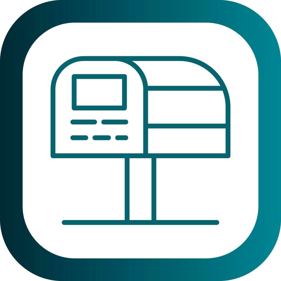 Letterbox  Vector Icon Design