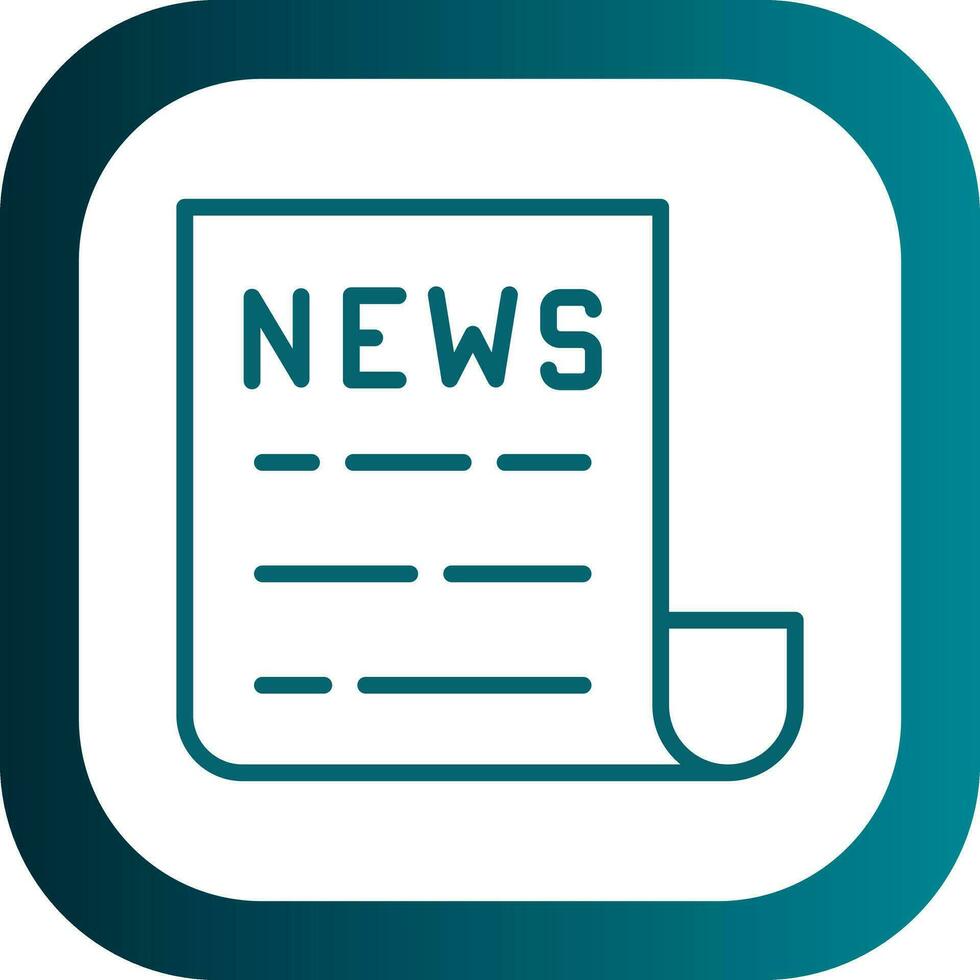 News  Vector Icon Design