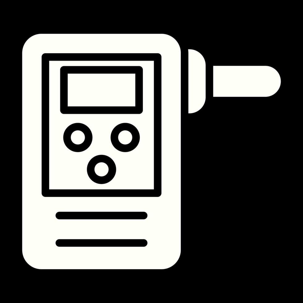 Breathalyzer Vector Icon