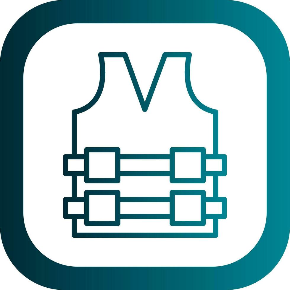 Protector Vest  Vector Icon Design