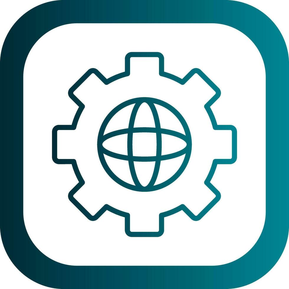 World  Vector Icon Design