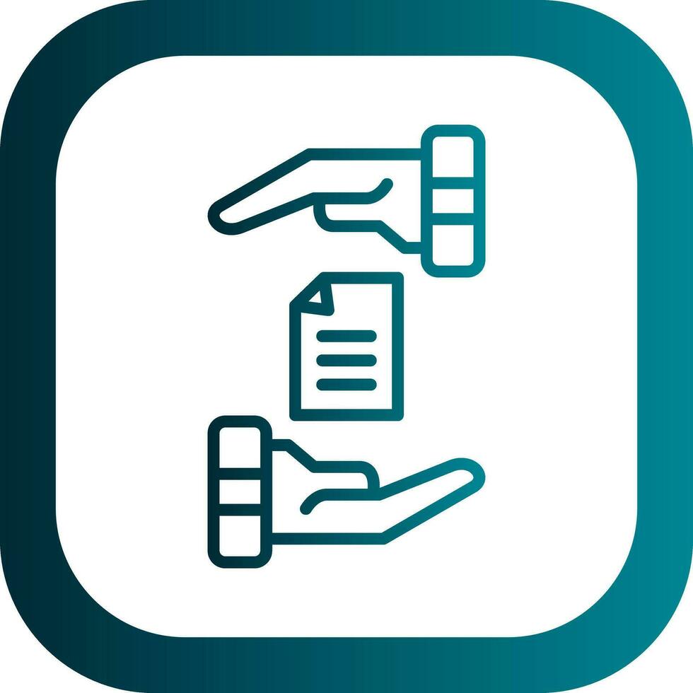 Commitment Vector Icon Design