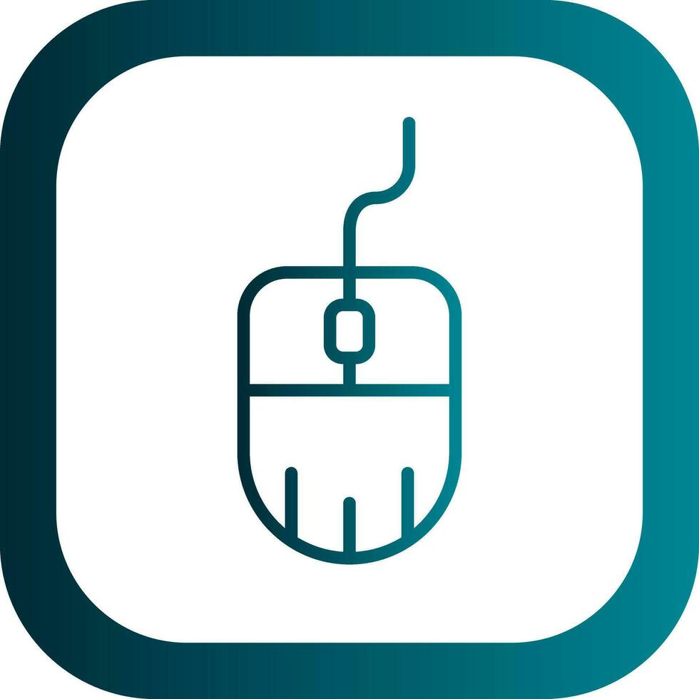 Computer Mouse  Vector Icon Design