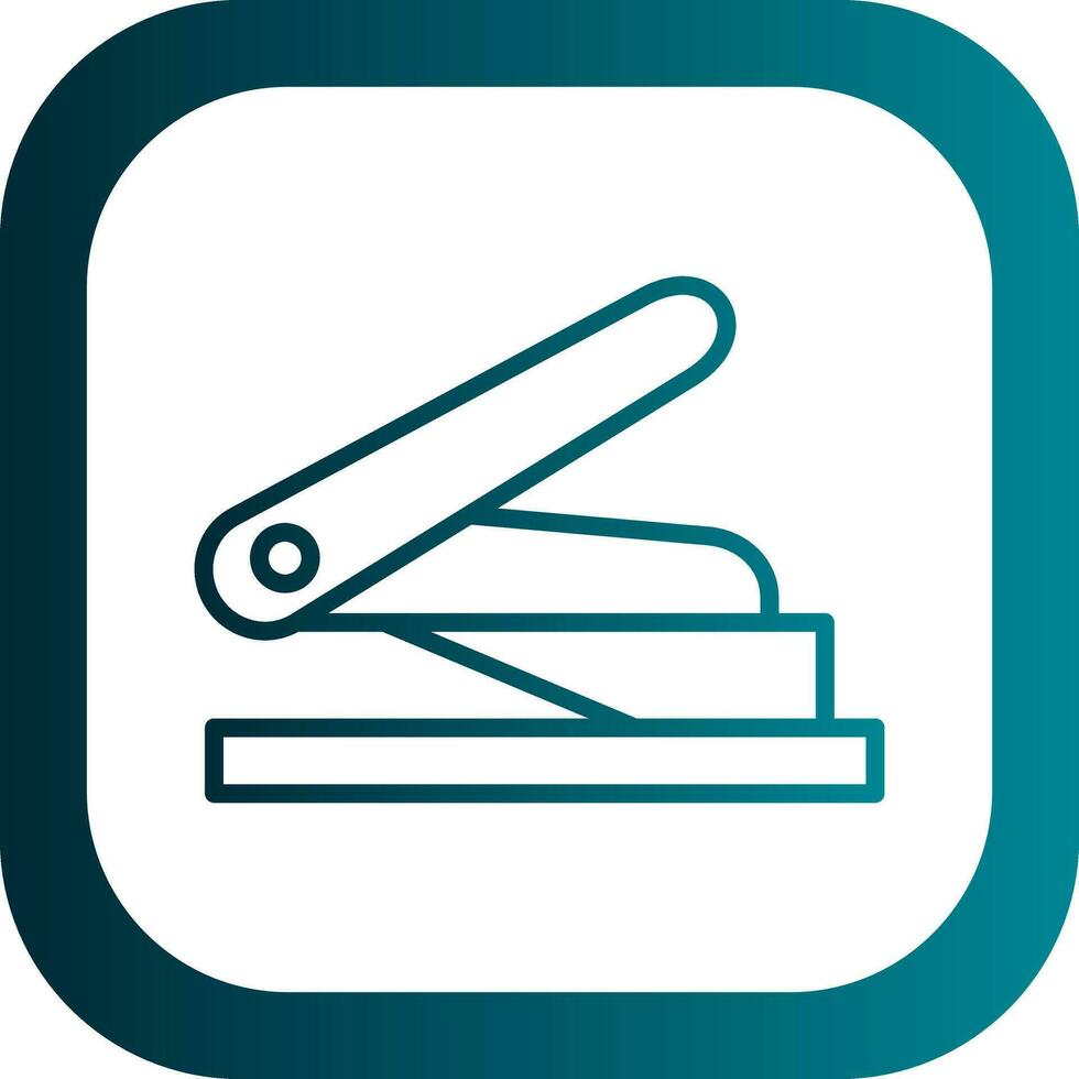 Hole punch  Vector Icon Design