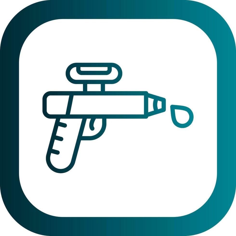 Water Gun  Vector Icon Design