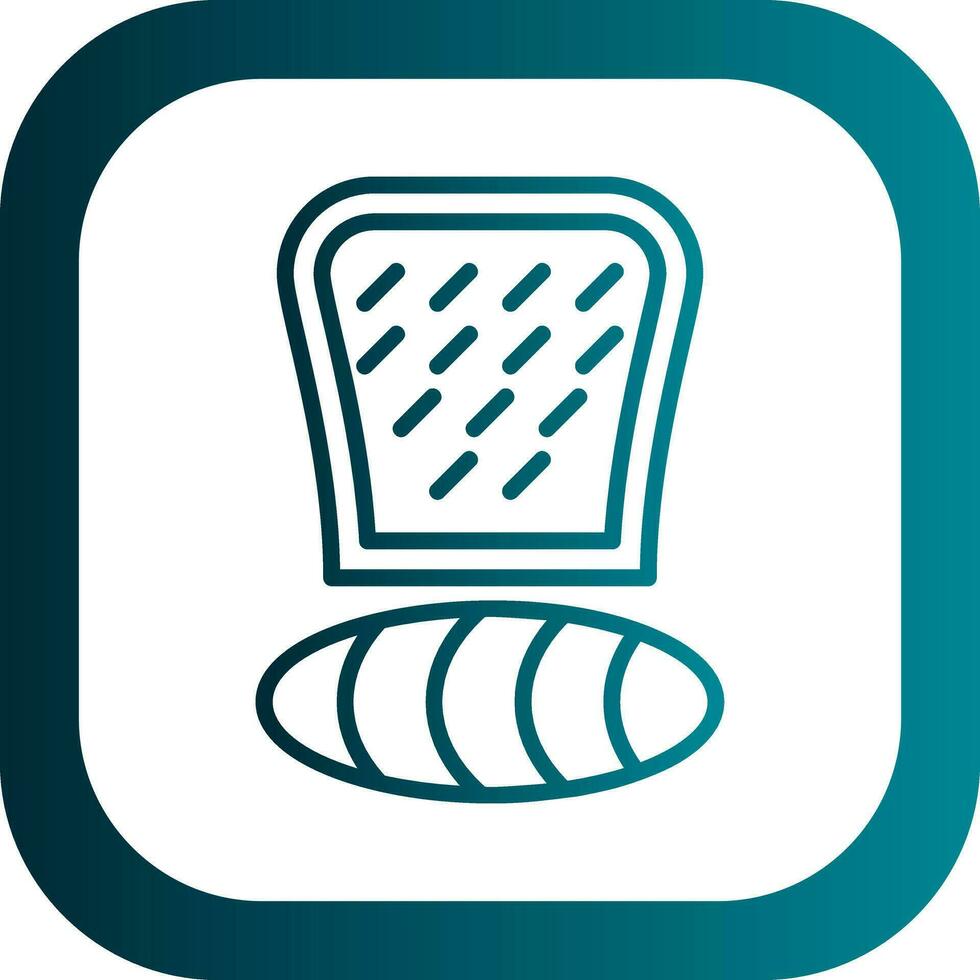 Bread Vector Icon Design