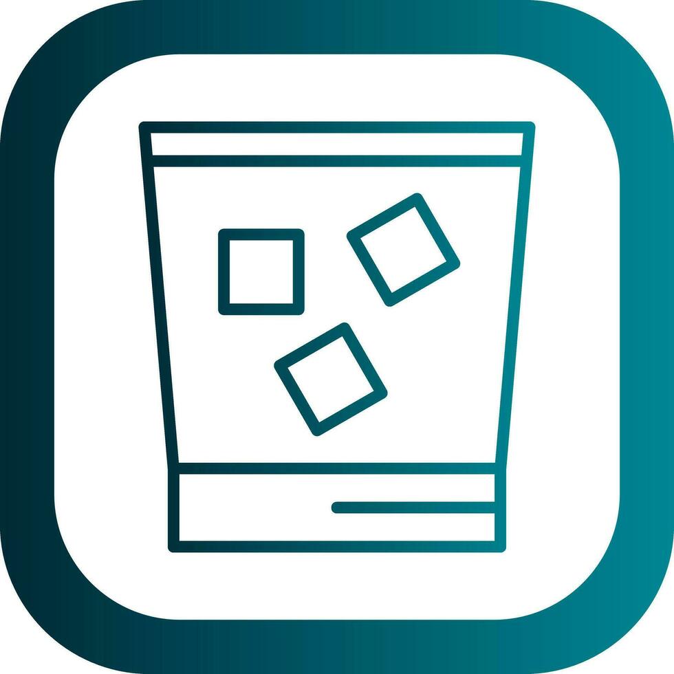 Glass Vector Icon Design