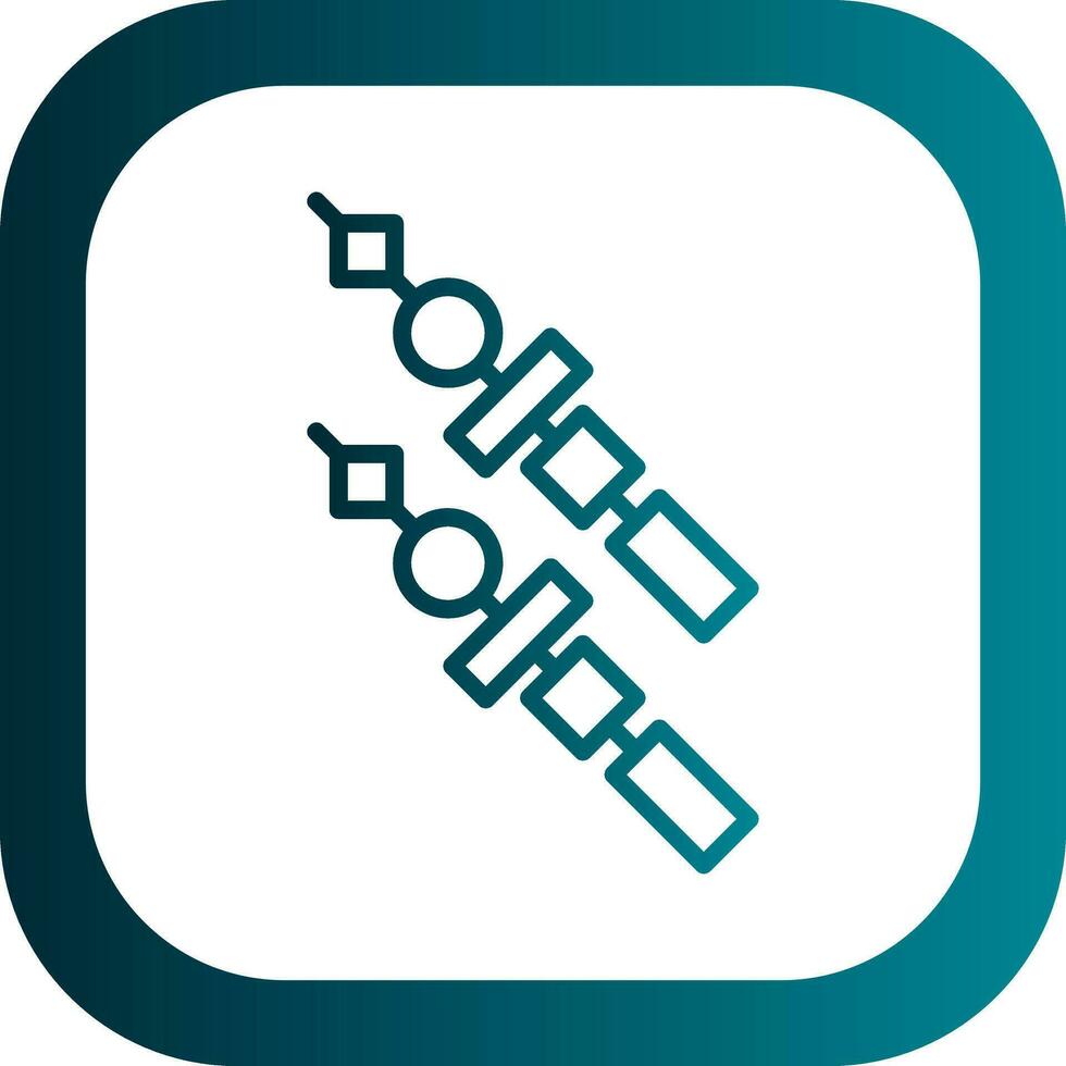 Kebab Vector Icon Design