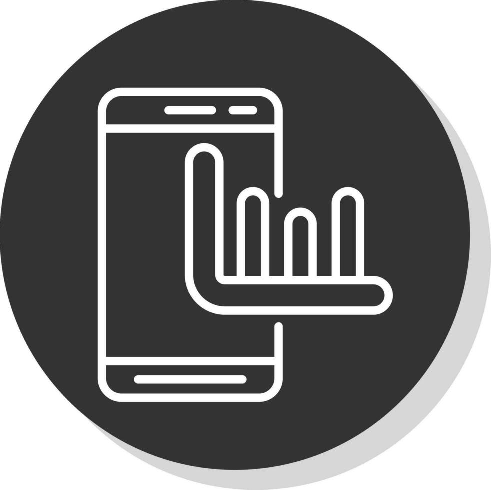 Stock Chart  Vector Icon Design
