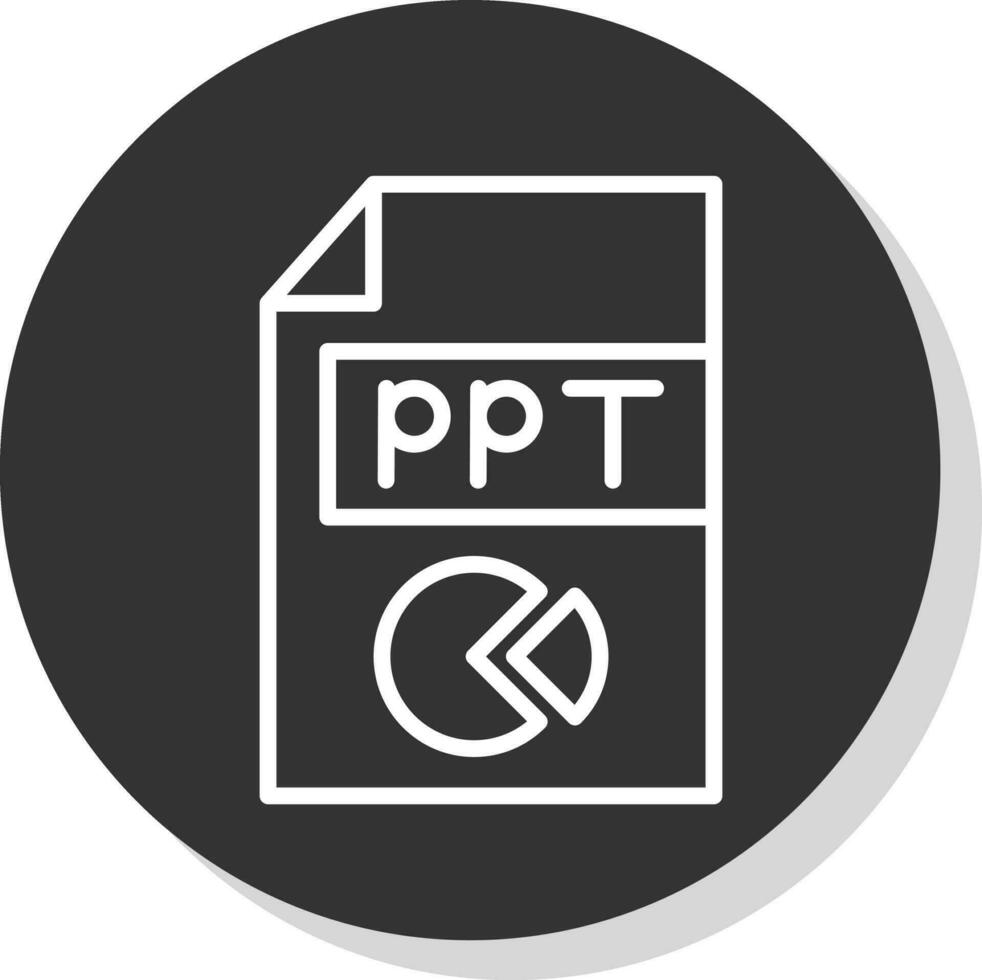 ppt vector icono diseño