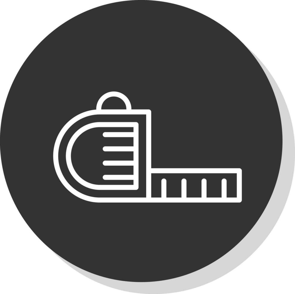 Measuring tape  Vector Icon Design