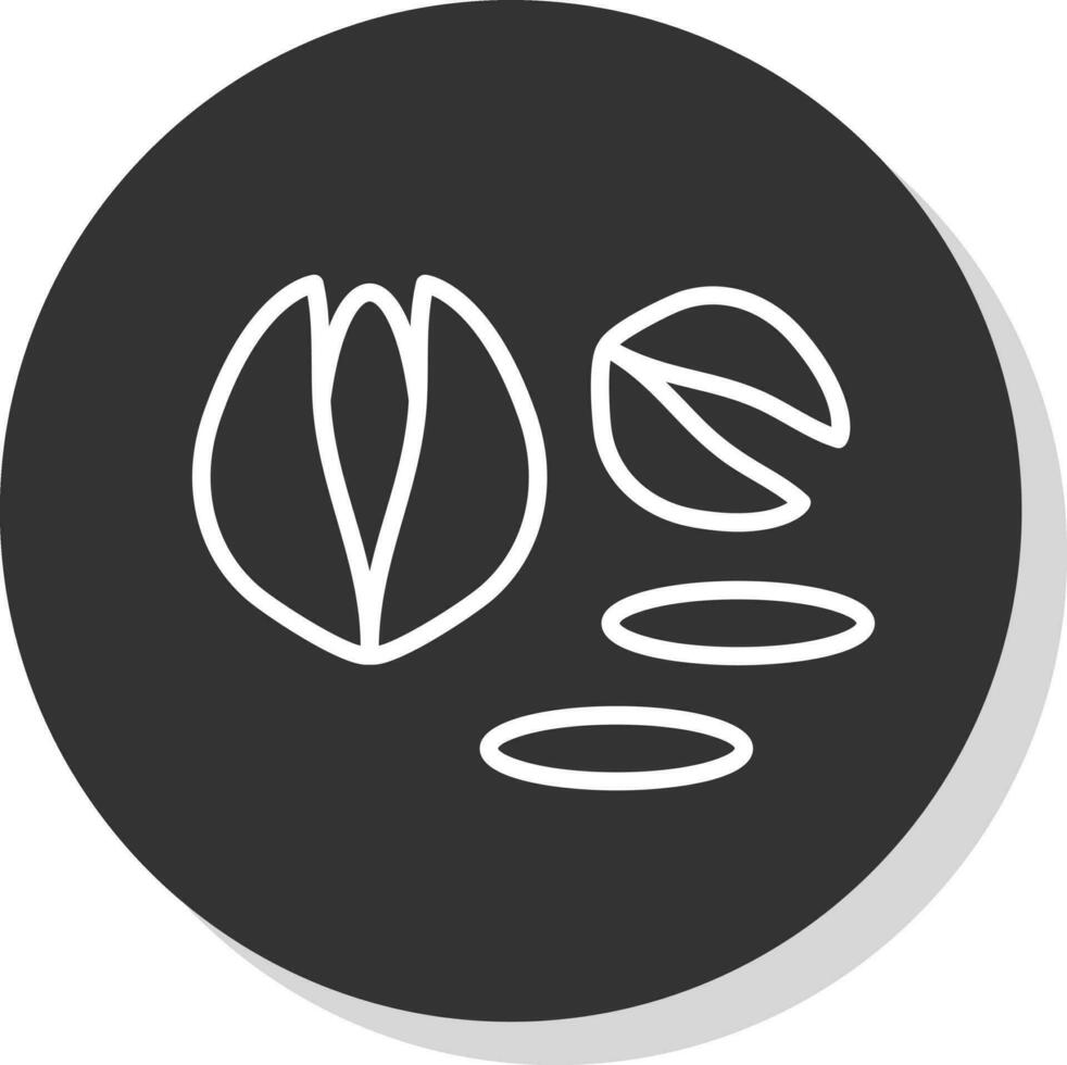 Pistachio Vector Icon Design