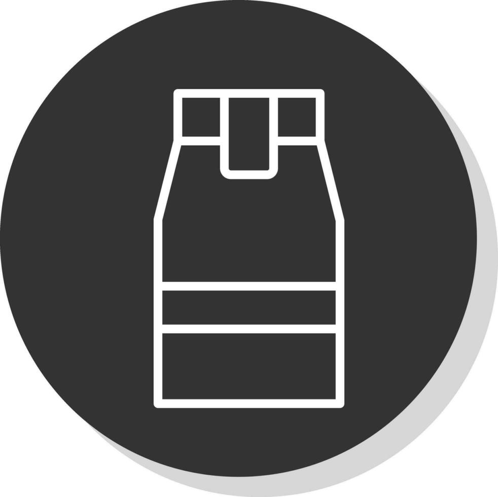 Milk Bottle Vector Icon Design