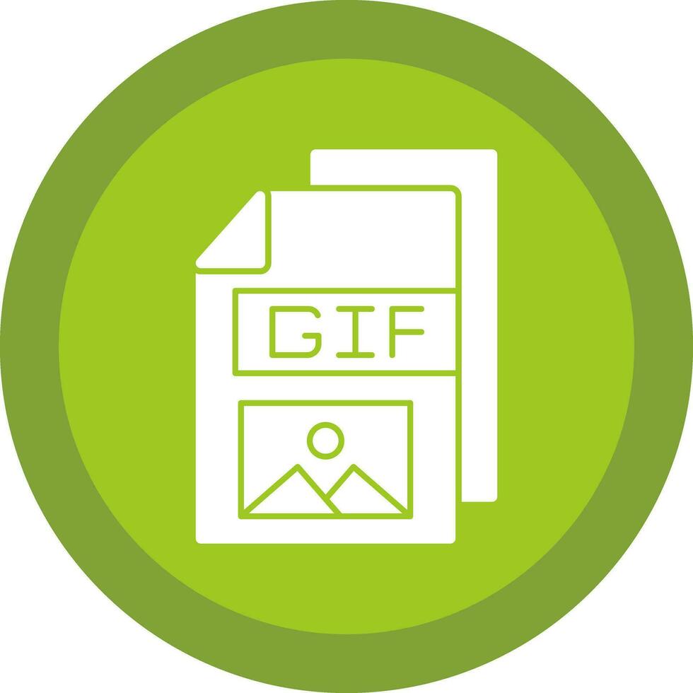 Gif  Vector Icon Design