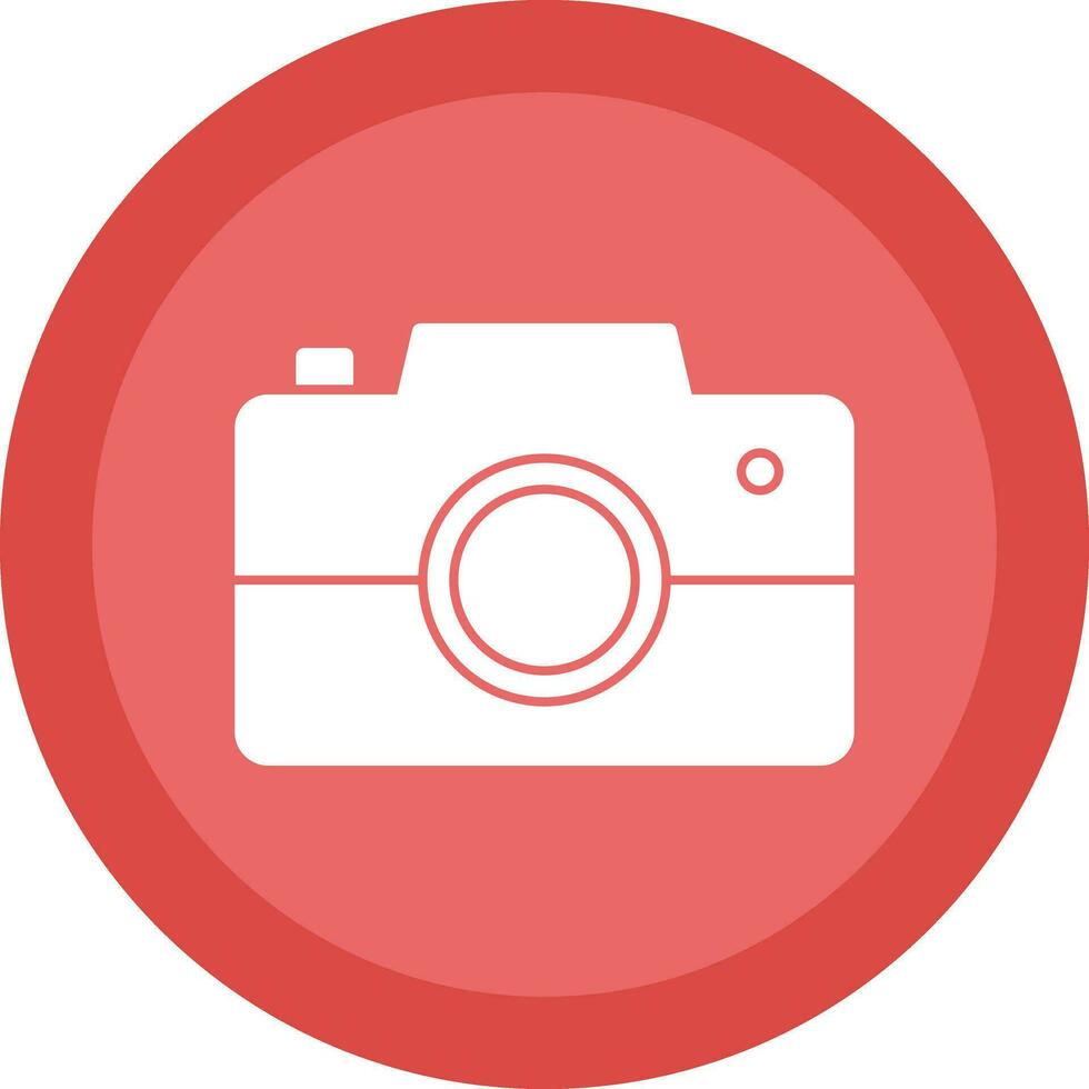 Photo Camera  Vector Icon Design