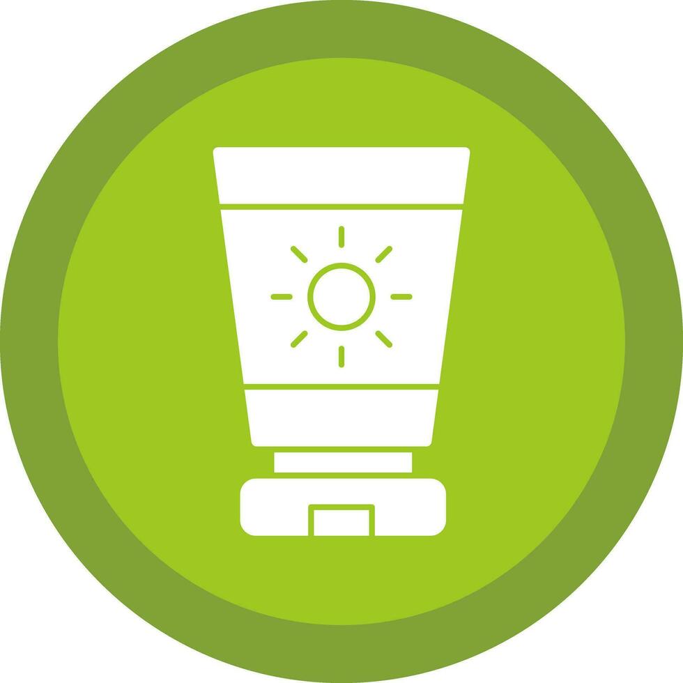 Sunblock  Vector Icon Design