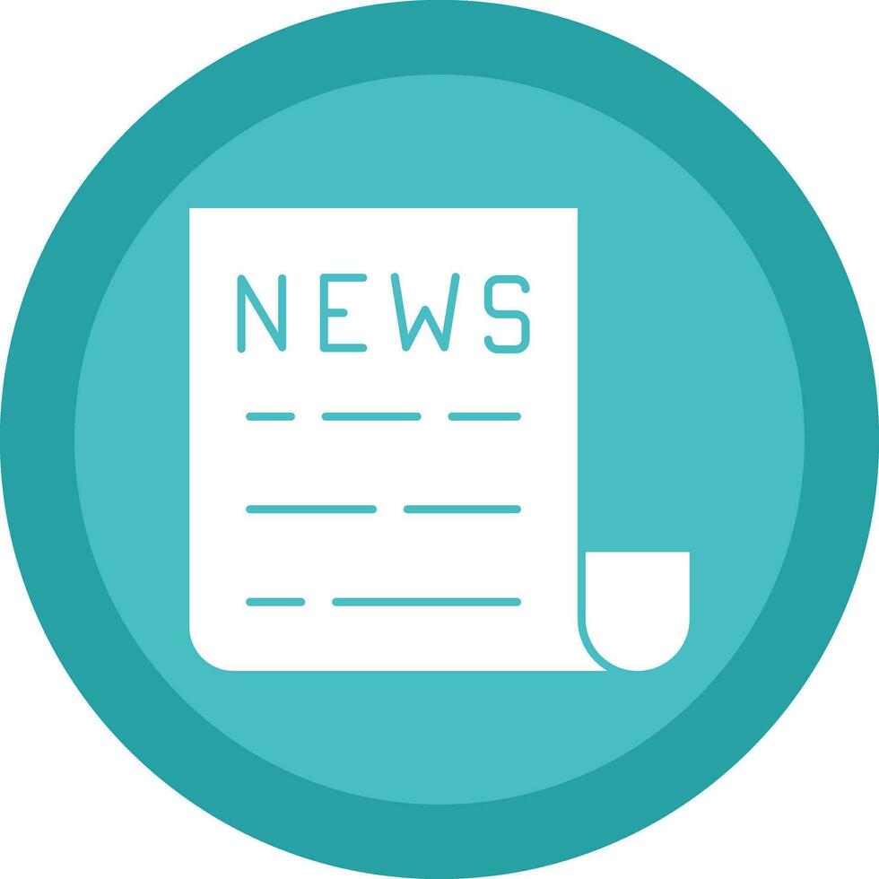 News  Vector Icon Design
