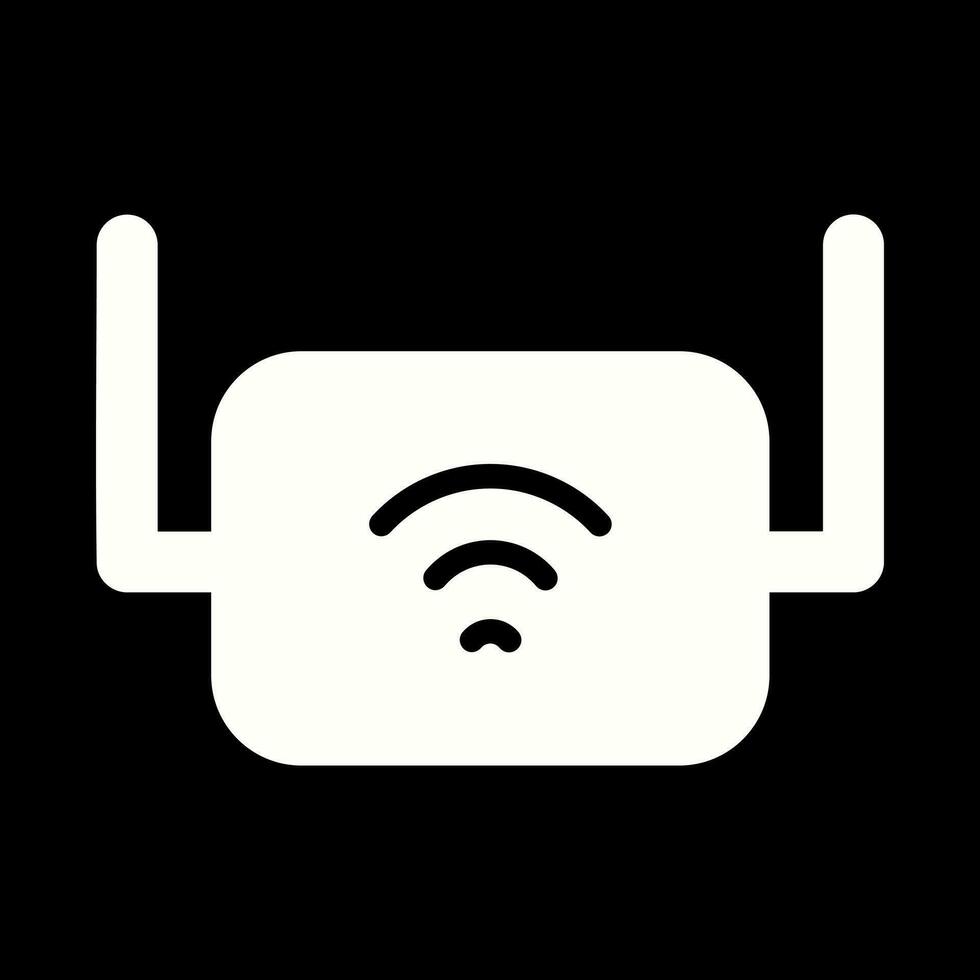 Wifi rango extensor vector icono
