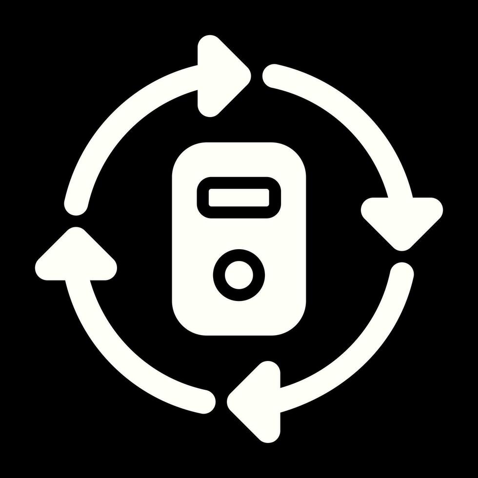 Data Center Cooling Vector Icon