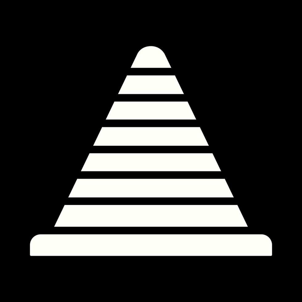 Traffic cone Vector Icon