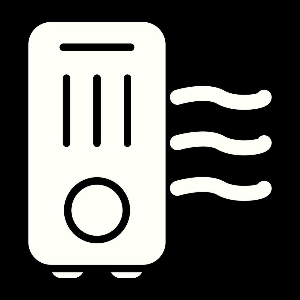 Portable Air Purifier Vector Icon