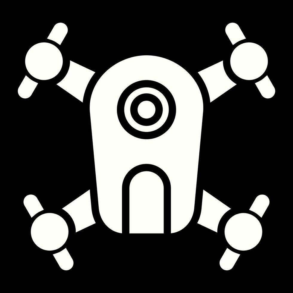 icono de vector de dron