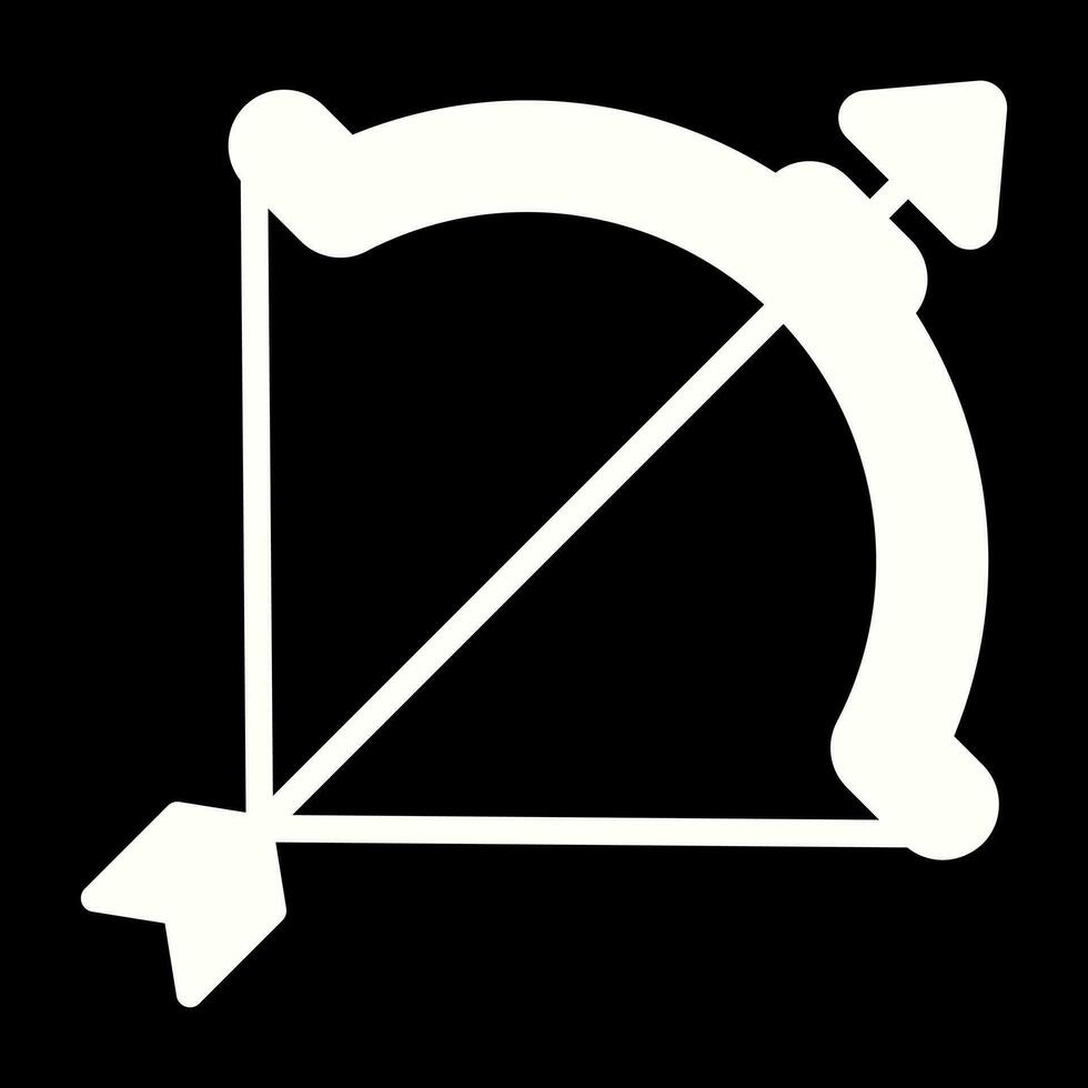 Bow and arrow Vector Icon