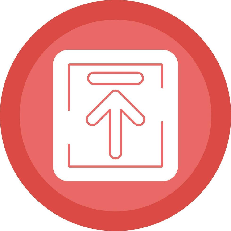 Up Arrow Upload Vector Icon Design