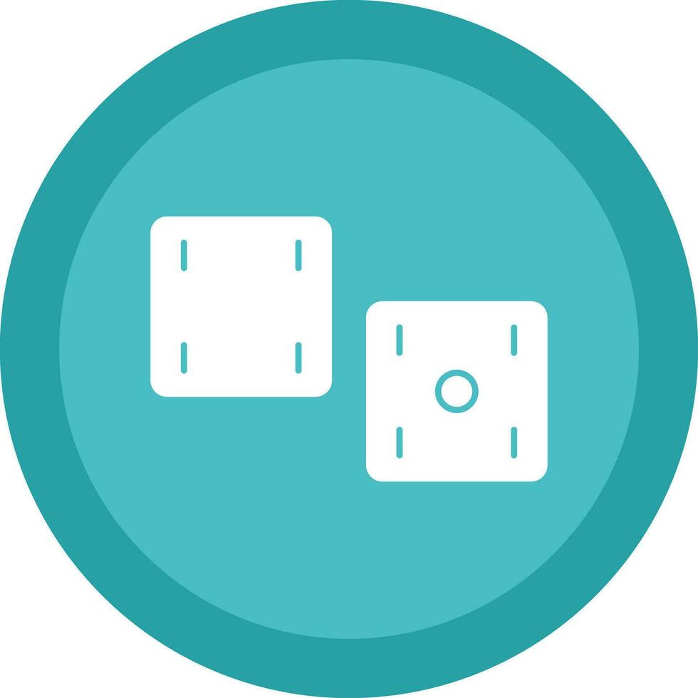 Dices  Vector Icon Design