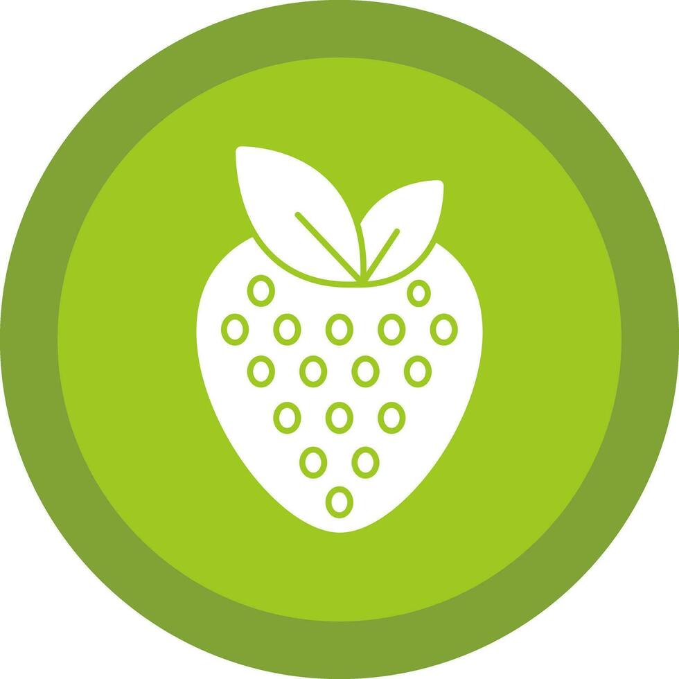 Strawberry Vector Icon Design