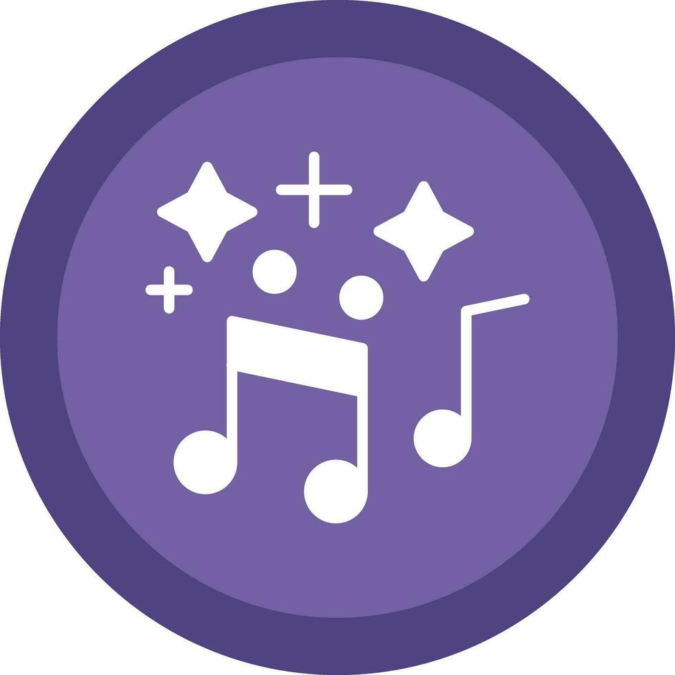Musical Notes  Vector Icon Design