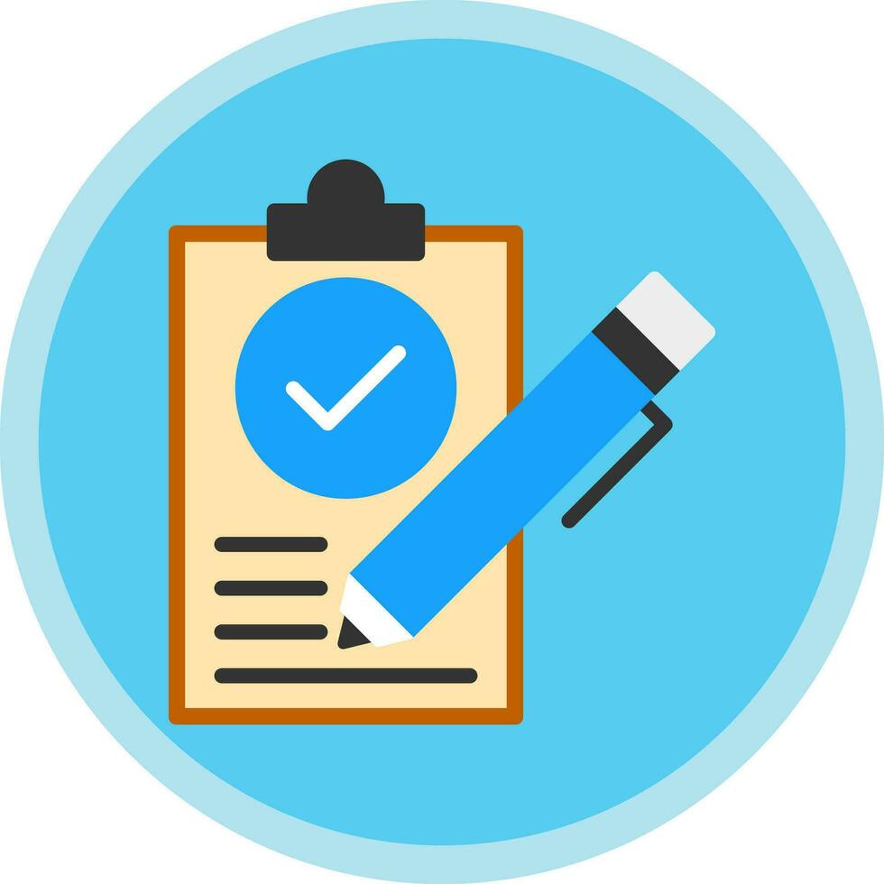 Contract  Vector Icon Design