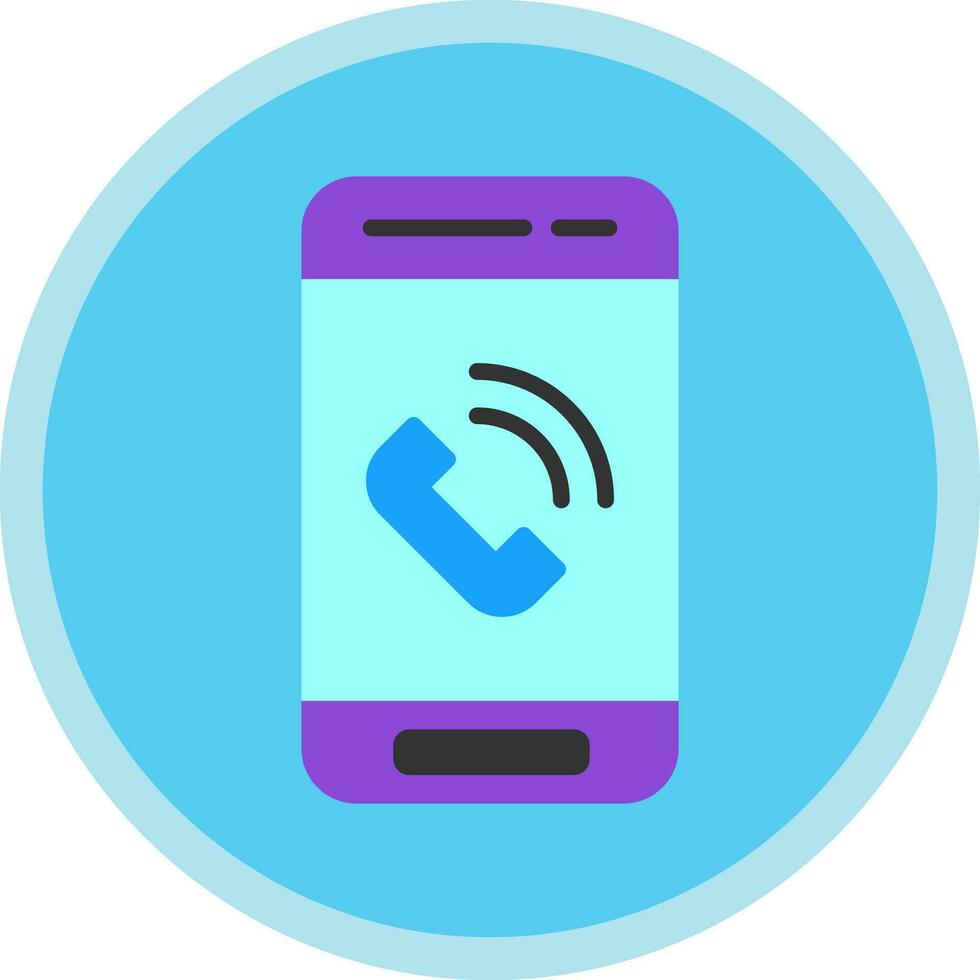 Phone Call  Vector Icon Design