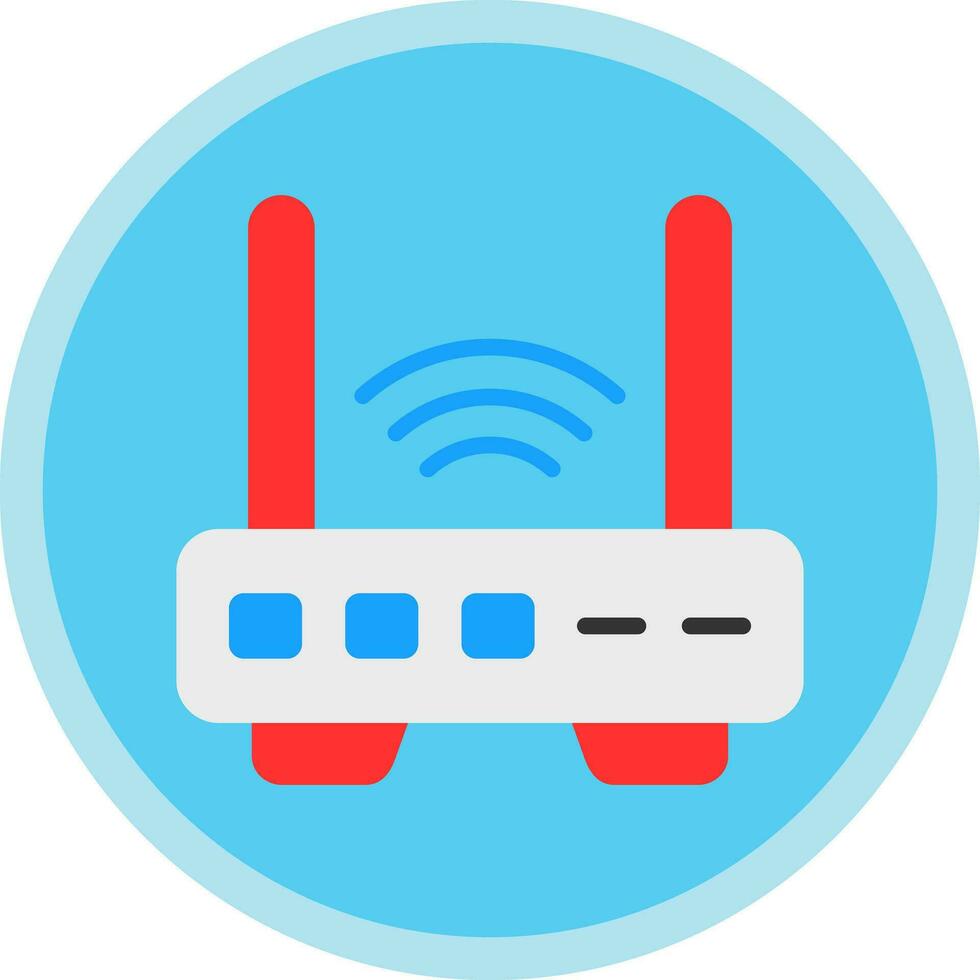 Router  Vector Icon Design