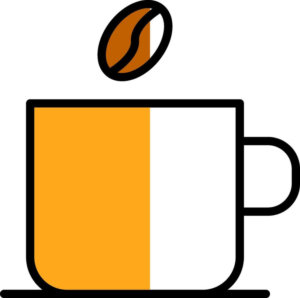 diseño de icono de vector de taza de café