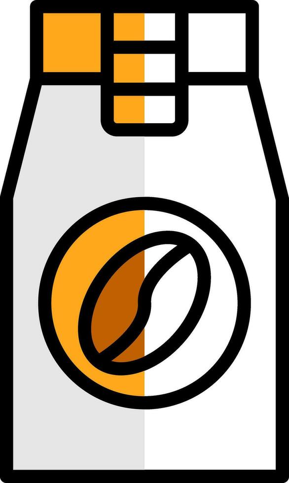Coffee Pack Vector Icon Design
