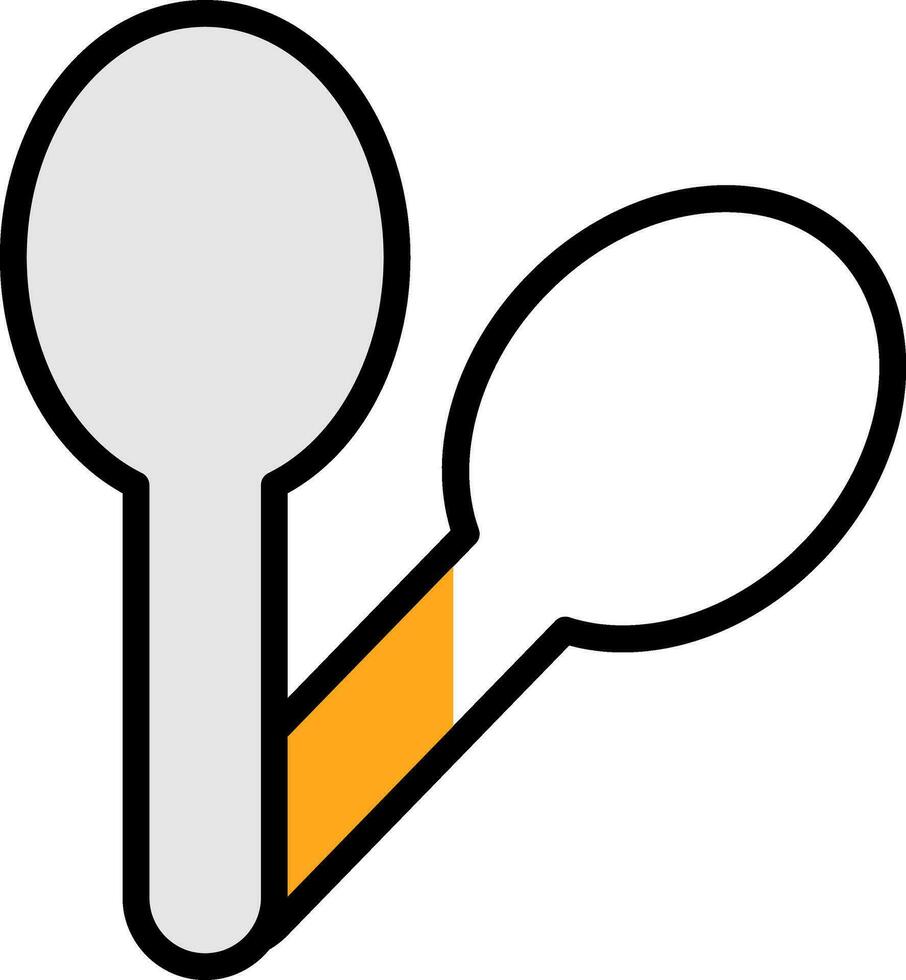 Measuring Spoons Vector Icon Design