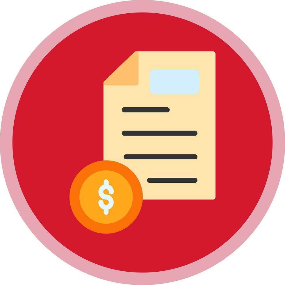 Contract Vector Icon Design